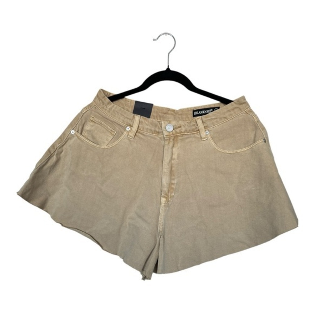 BLANK Nyc Khaki Wide Leg Shorts Size 28